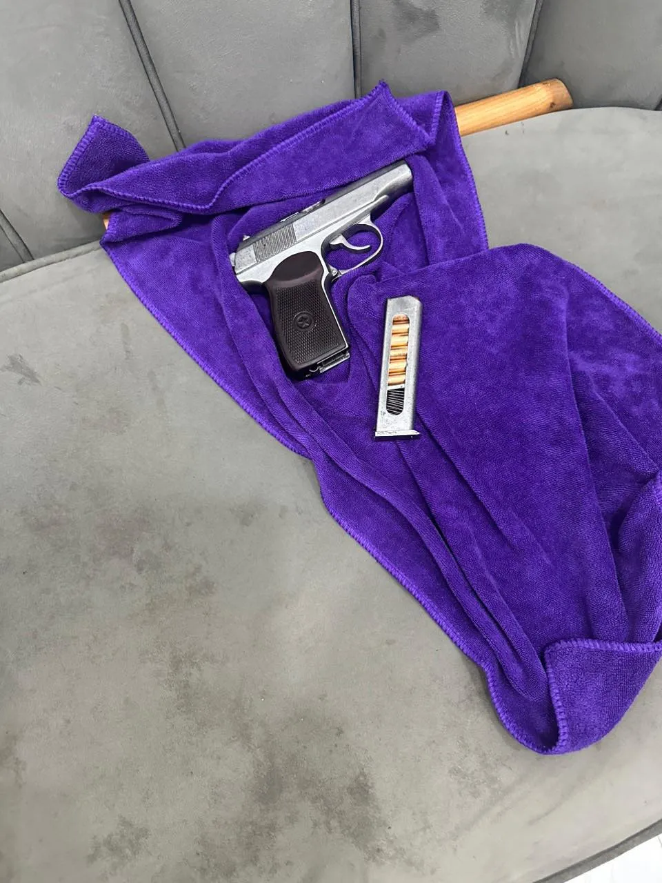 Súng, đạn thu giữ