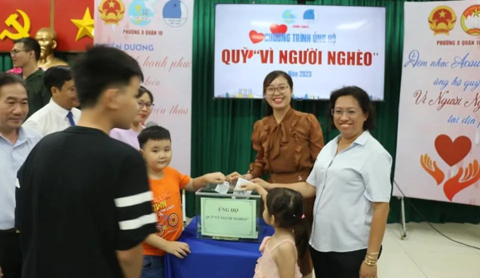 Các đơn vị ủng hộ quỹ &quot;Vì người nghèo&quot;