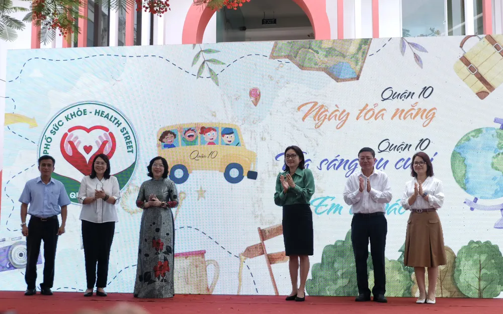 Lãnh đạo quận 10 ra mắt “Phố Sức khỏe” và công bố sản phẩm du lịch y tế Lãnh đạo quận 10 ra mắt “Phố Sức khỏe” và công bố sản phẩm du lịch y tế