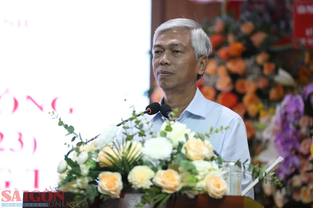 Phó Chủ tịch UBND TPHCM Võ Văn Hoan phát biểu