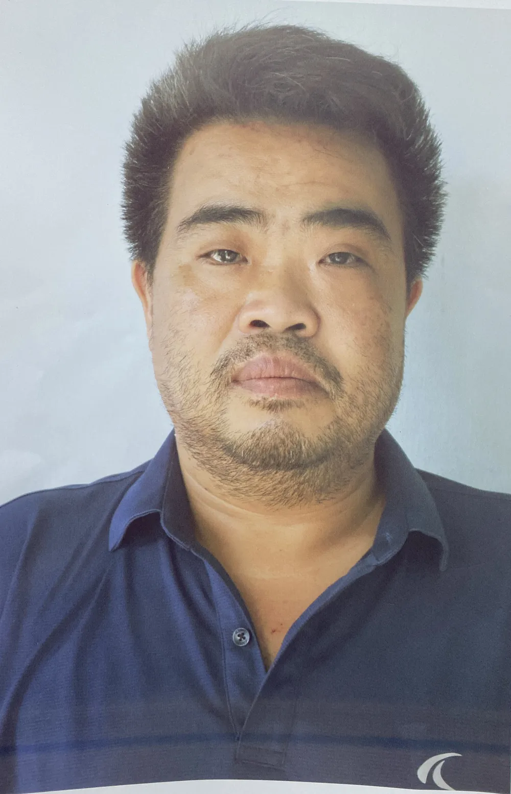 Phan Ngọc Sơn tại cơ quan công an