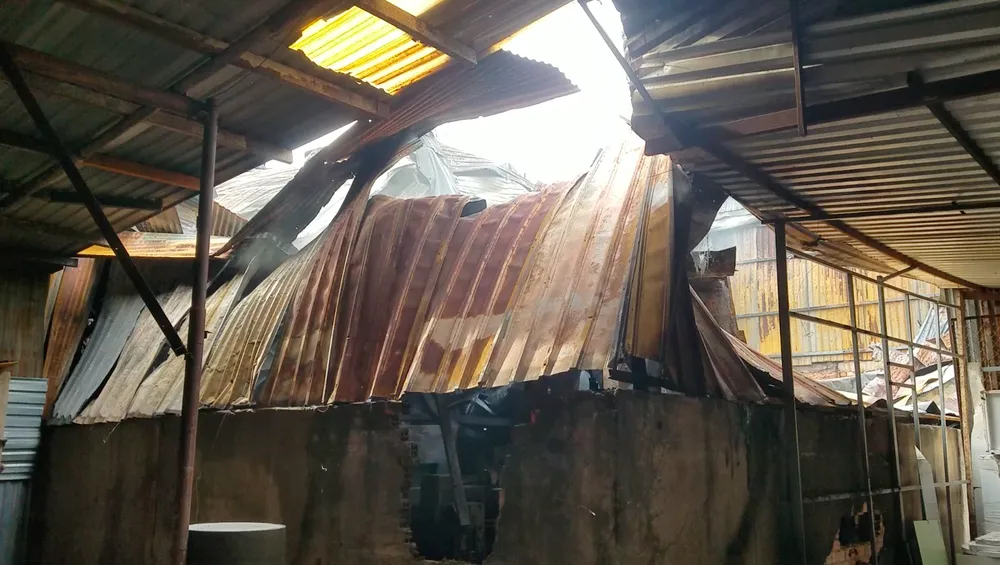 Vụ cháy khiến nhiều tài sản bị thiêu rụi