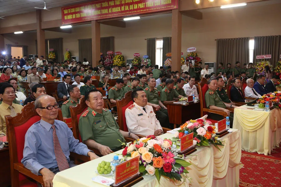 Các đại biểu tham dự buổi lễ. Ảnh: Đại học ANND Các đại biểu tham dự buổi lễ. Ảnh: Đại học ANND