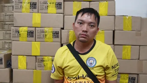 Khanh lúc bị bắt