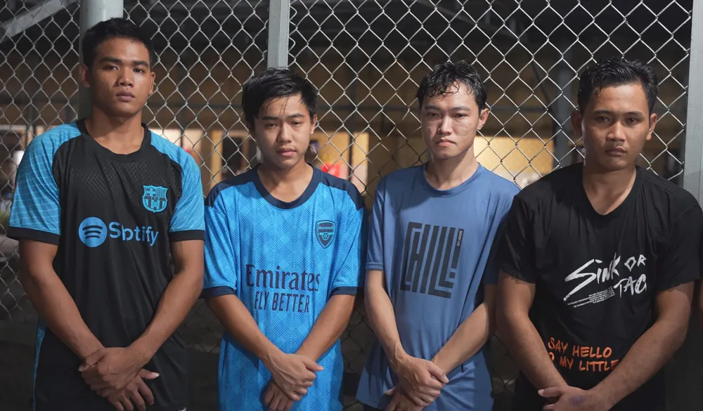 Nhóm đối tượng bị bắt Nhóm đối tượng bị bắt