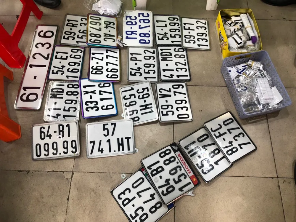 Tang vật bị tạm giữ Tang vật bị tạm giữ