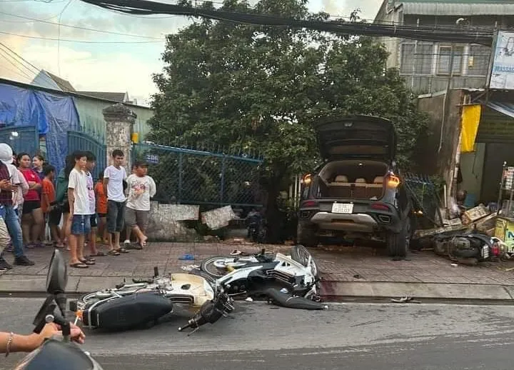 Hiện trường vụ tai nạn Hiện trường vụ tai nạn