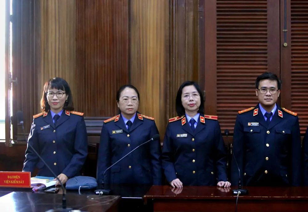 Đại diện VKS tham gia phiên tòa