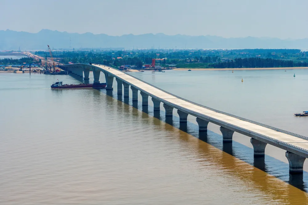 Khánh thành cây cầu vượt biển dài nhất Việt Nam ảnh 2 Khánh thành cây cầu vượt biển dài nhất Việt Nam ảnh 2