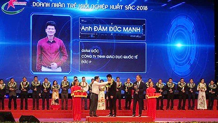 Vinh danh doanh nhân trẻ xuất sắc 2018