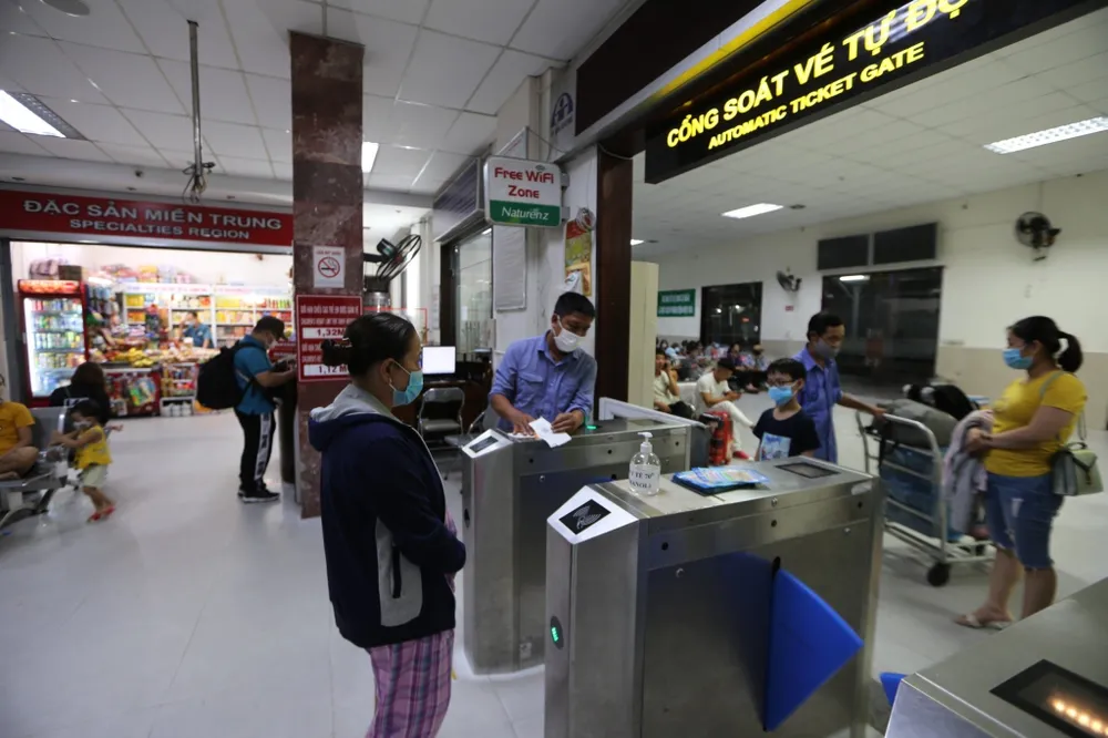 Tăng cường đảm bảo an toàn phòng dịch tại các ga tàu
