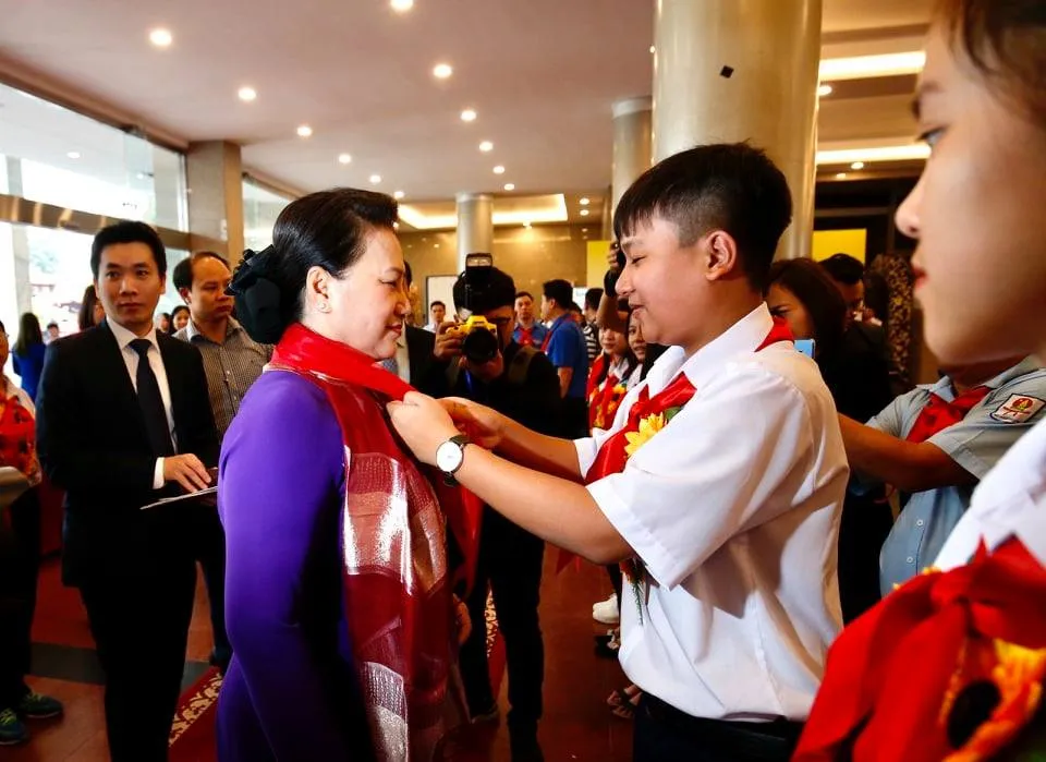 Tuyên dương 344 đại biểu cháu ngoan Bác Hồ toàn quốc lần thứ IX ảnh 1