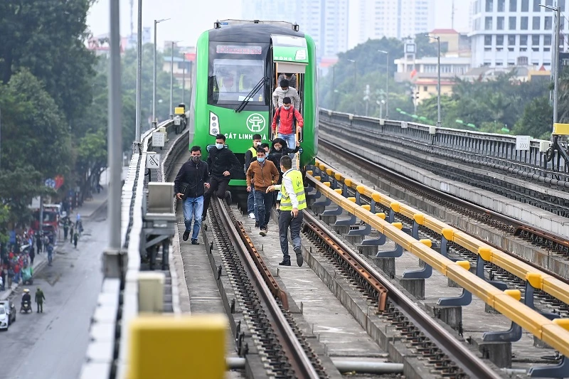 Đường sắt Cát Linh - Hà Đông đã sẵn sàng vận hành thử