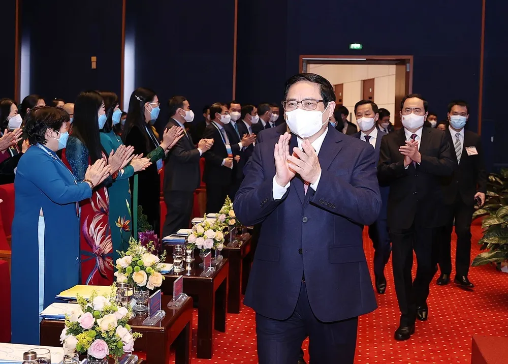 Thủ tướng Chính phủ Phạm Minh Chính dự Đại hội đại biểu phụ nữ toàn quốc lần thứ XIII ảnh 1