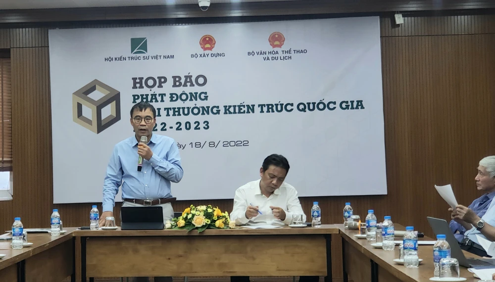 Họp báo công bố Giải thưởng Kiến trúc Quốc gia năm 2022-2023