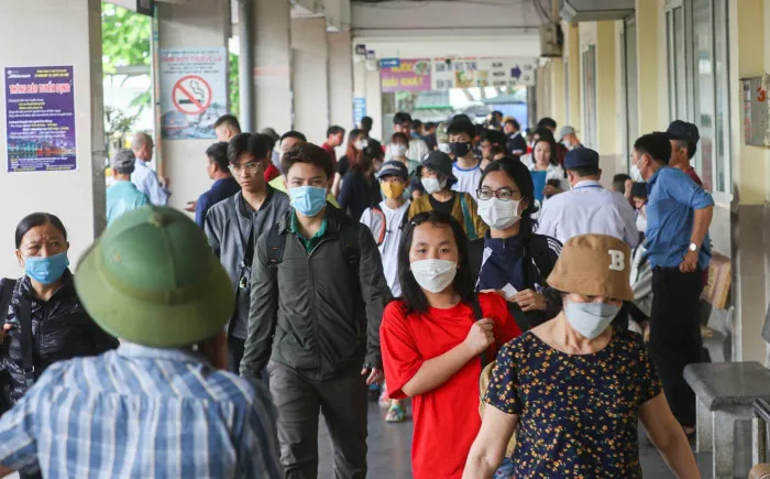 Bến xe Giáp Bát đón trên 20.000 hành khách/ngày dịp nghỉ lễ