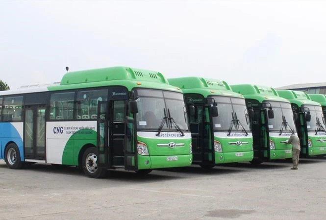 Hà Nội và TPHCM sẽ có 623 xe buýt sử dụng nhiên liệu sạch vào năm 2030