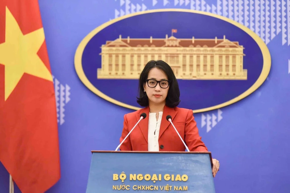 Người phát ngôn Bộ Ngoại giao Việt Nam Phạm Thu Hằng