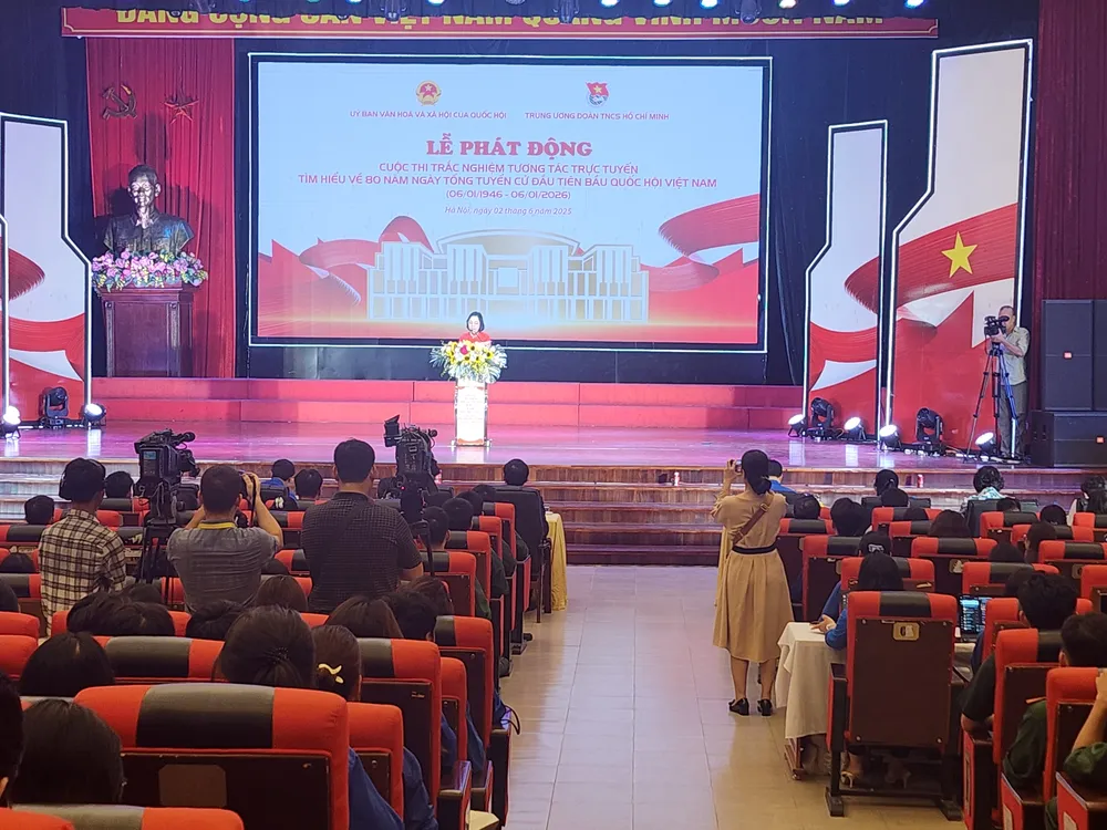 Launching the Contest to Learn About the 80th Anniversary of the First General Election to Elect the National Assembly 1000002581.jpg