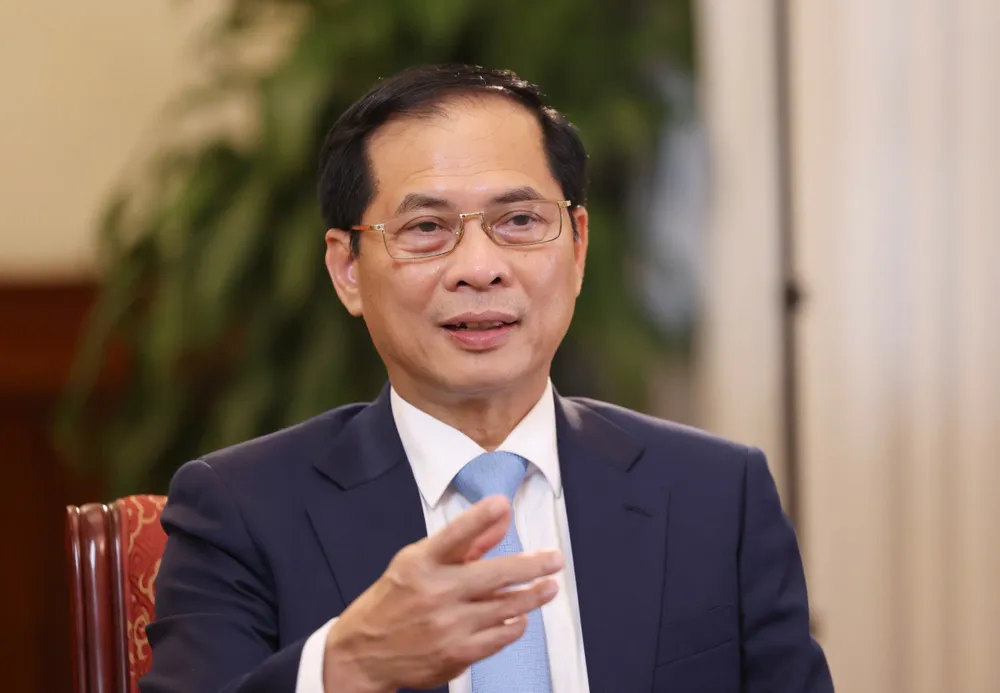 Phó Thủ tướng, Bộ trưởng Bộ Ngoại giao Bùi Thanh Sơn. Ảnh: QUANG PHÚC 1000007998.jpg