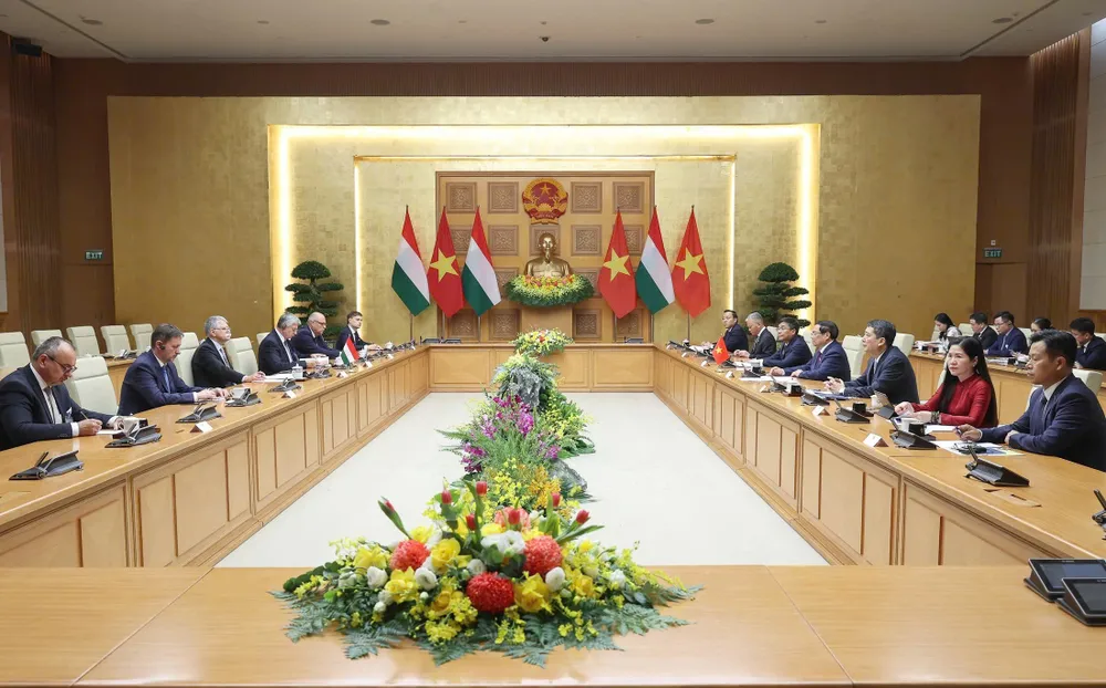 Quang cảnh buổi tiếp. Ảnh: VIẾT CHUNG 1000012439.jpg
