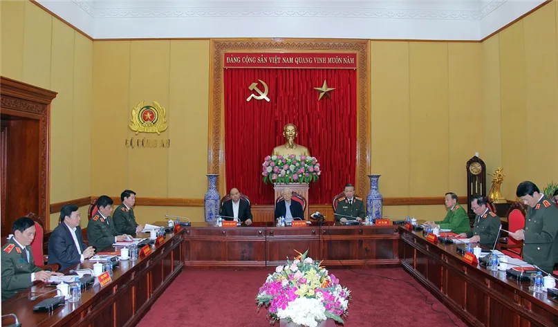 Tổng Bí thư, Chủ tịch nước hoan nghênh Bộ Công an đi đầu trong đổi mới công tác cán bộ ảnh 1