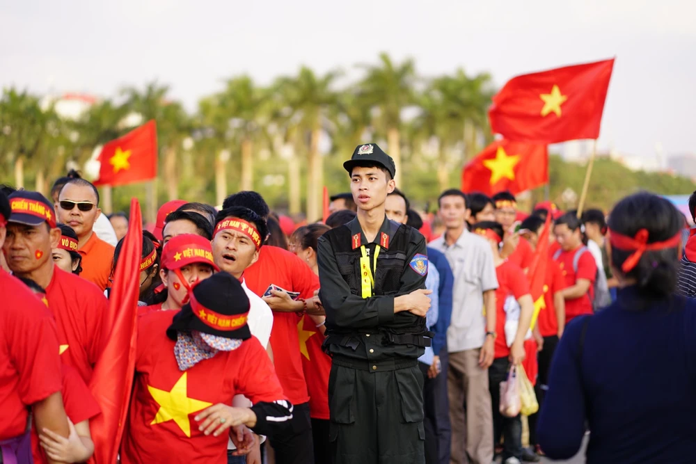 Công an Hà Nội triển khai phương án đảm bảo an ninh trật tự trận chung kết AFF Cup 2018