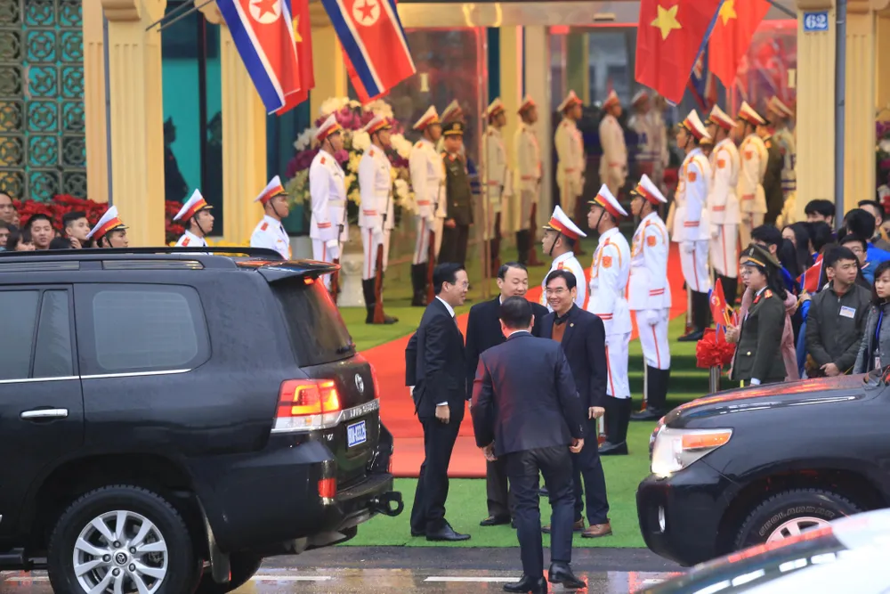 Ông Kim Jong-un đã đến ga Đồng Đăng ảnh 15 Ông Kim Jong-un đã đến ga Đồng Đăng ảnh 15