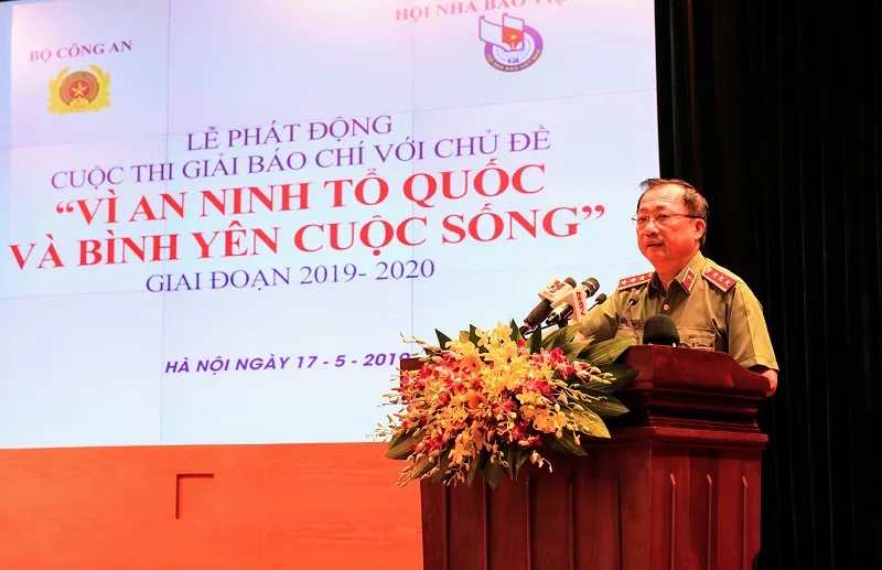 Phát động giải báo chí “Vì An ninh Tổ quốc và bình yên cuộc sống” ảnh 1