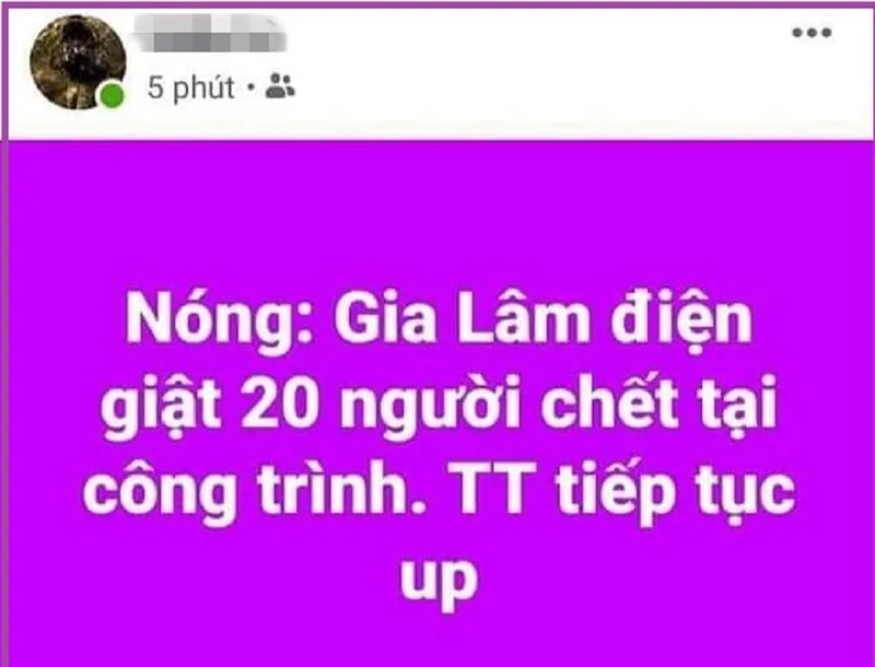 Lời khai của kẻ tung tin hơn 20 người chết vì điện giật ảnh 2