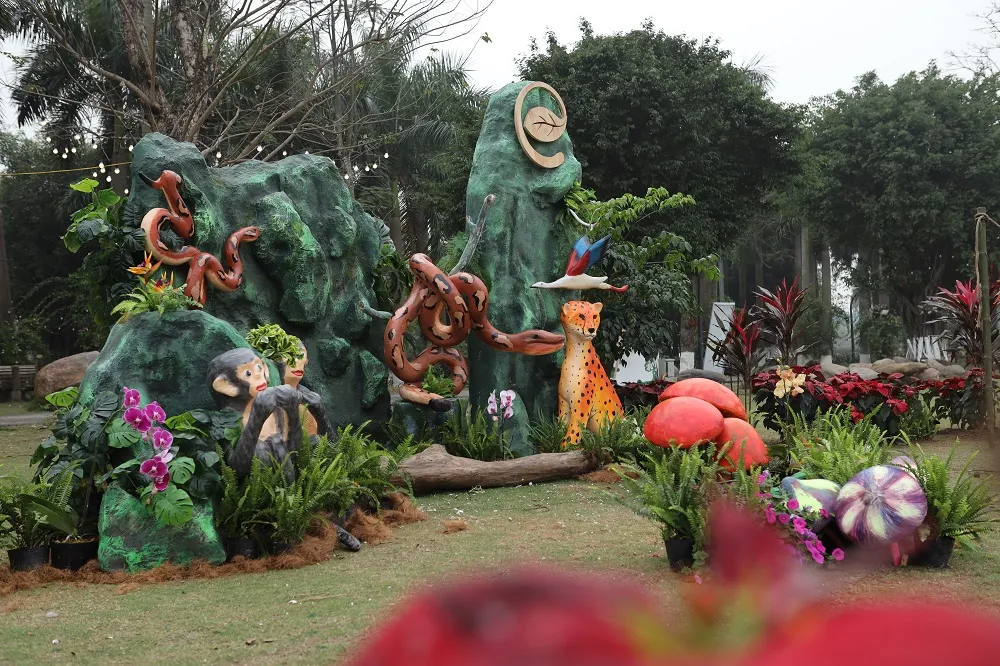 Dịp Tết thưởng thức “Bản giao hưởng mùa xuân” lung linh tại Ecopark ảnh 9 Dịp Tết thưởng thức “Bản giao hưởng mùa xuân” lung linh tại Ecopark ảnh 9