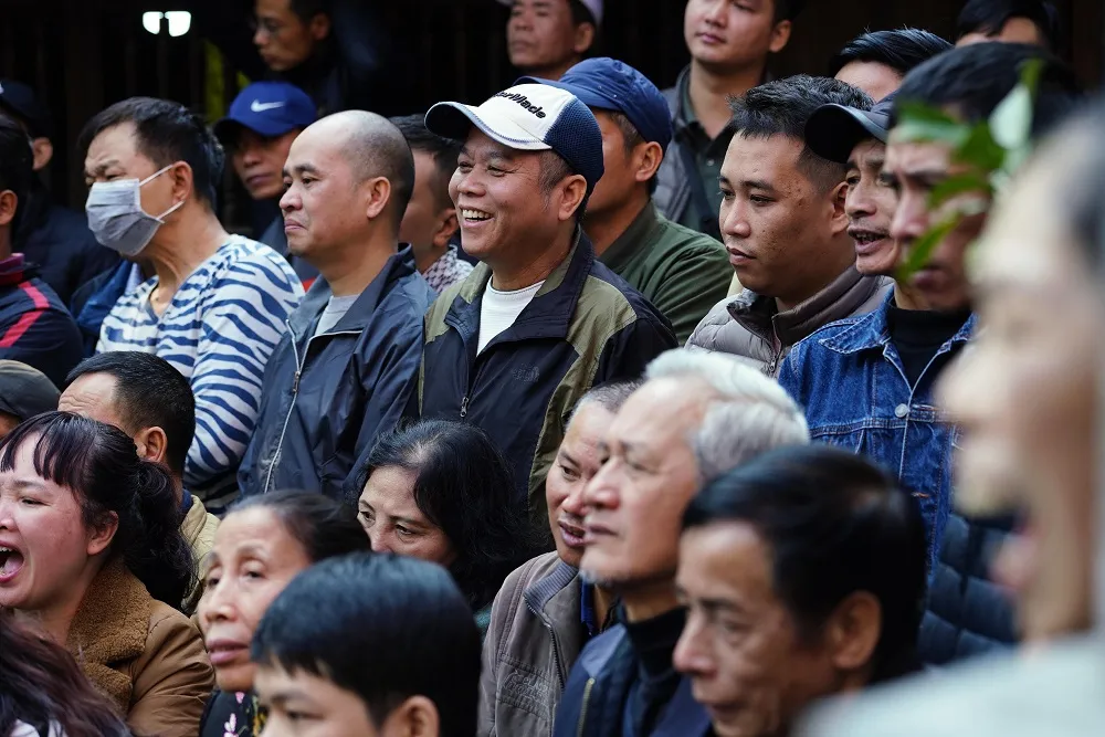 Thanh niên đọ sức tại lễ hội vật làng Mai Động ảnh 7