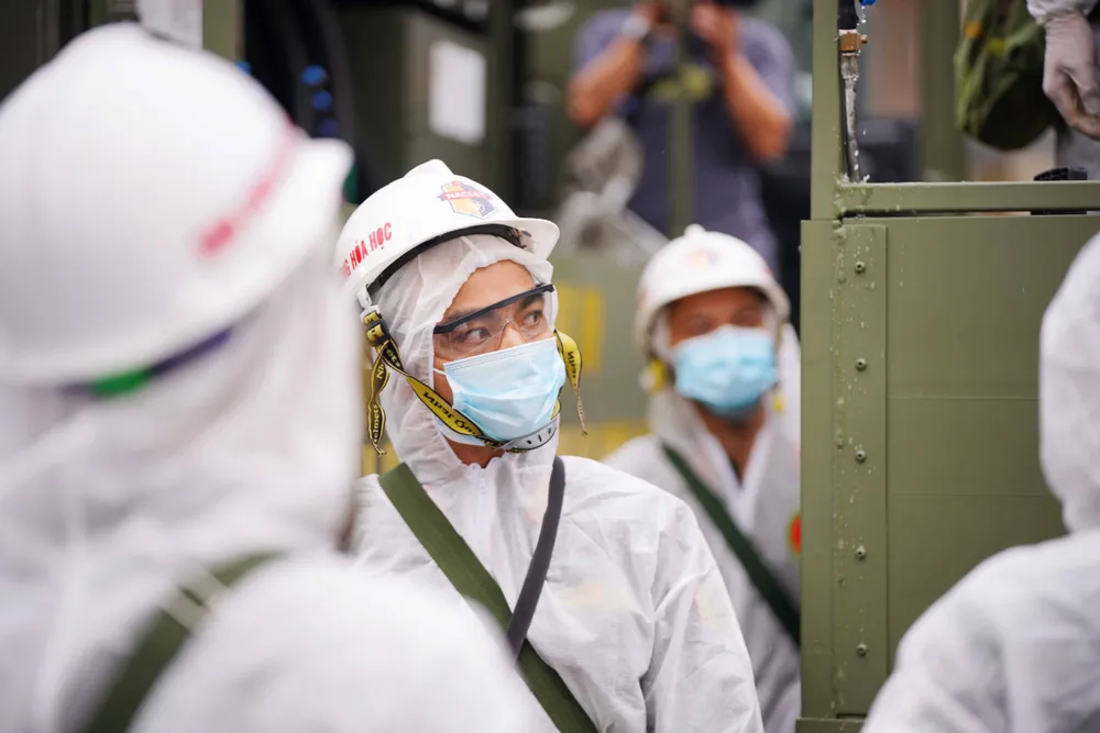 15 xe đặc chủng phun khử khuẩn tại 3 quận nội thành Hà Nội ảnh 5 15 xe đặc chủng phun khử khuẩn tại 3 quận nội thành Hà Nội ảnh 5