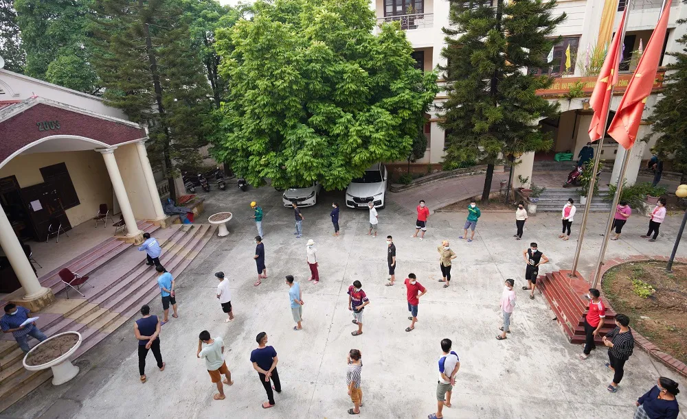 500 công nhân, tiểu thương phải xét nghiệm sàng lọc Covid-19 ảnh 1 500 công nhân, tiểu thương phải xét nghiệm sàng lọc Covid-19 ảnh 1