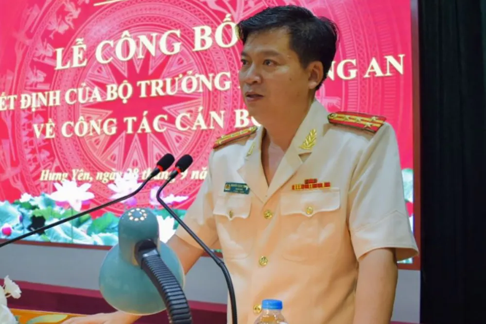 Lãnh đạo mới của Công an tỉnh Thái Bình và Hưng Yên ảnh 2