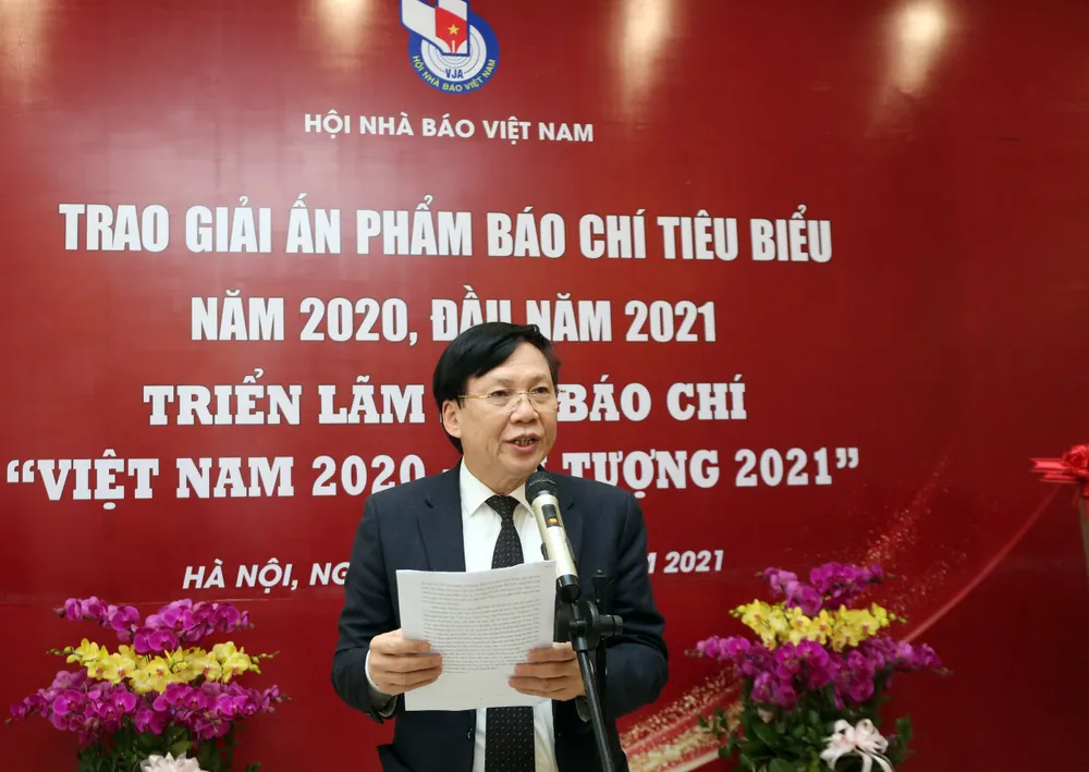 Trao giải ấn phẩm báo chí tiêu biểu cuối năm 2020, đầu năm 2021 ảnh 1