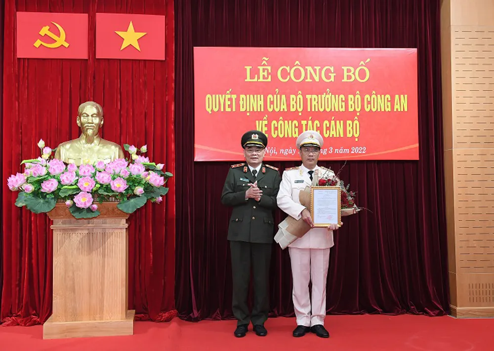 Điều động Phó Giám đốc Công an TPHCM làm Phó Chánh Văn phòng Bộ Công an ảnh 1 Điều động Phó Giám đốc Công an TPHCM làm Phó Chánh Văn phòng Bộ Công an ảnh 1