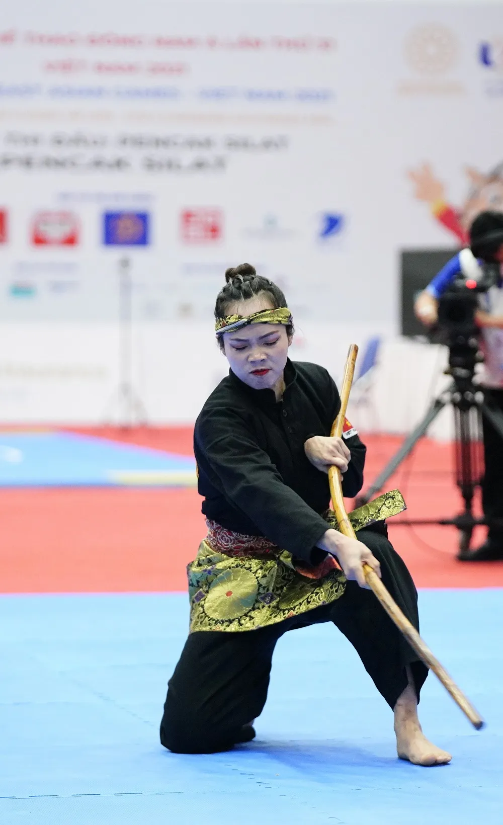 Các võ sĩ Pencak Silat 'cháy' hết mình trên sàn đấu Đông Nam Á ảnh 14