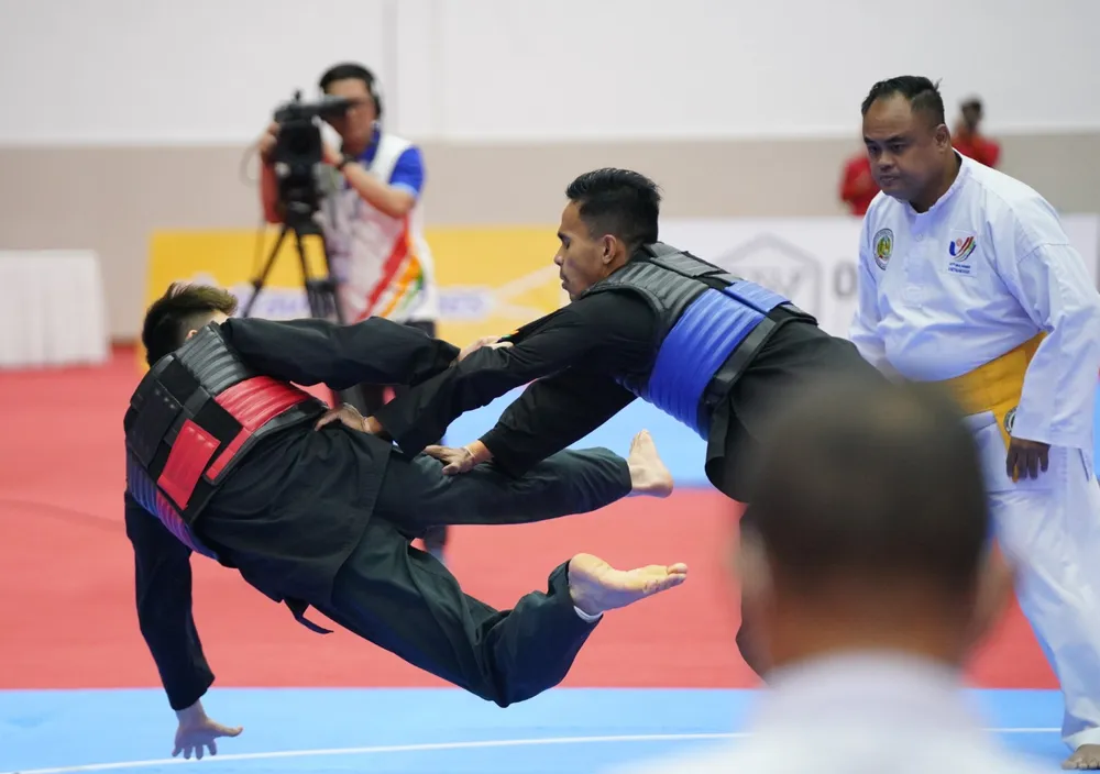 Môn Pencak Silat ngày cuối: Ronaldo Neno thua tâm phục Nguyễn Duy Tuyến ảnh 14