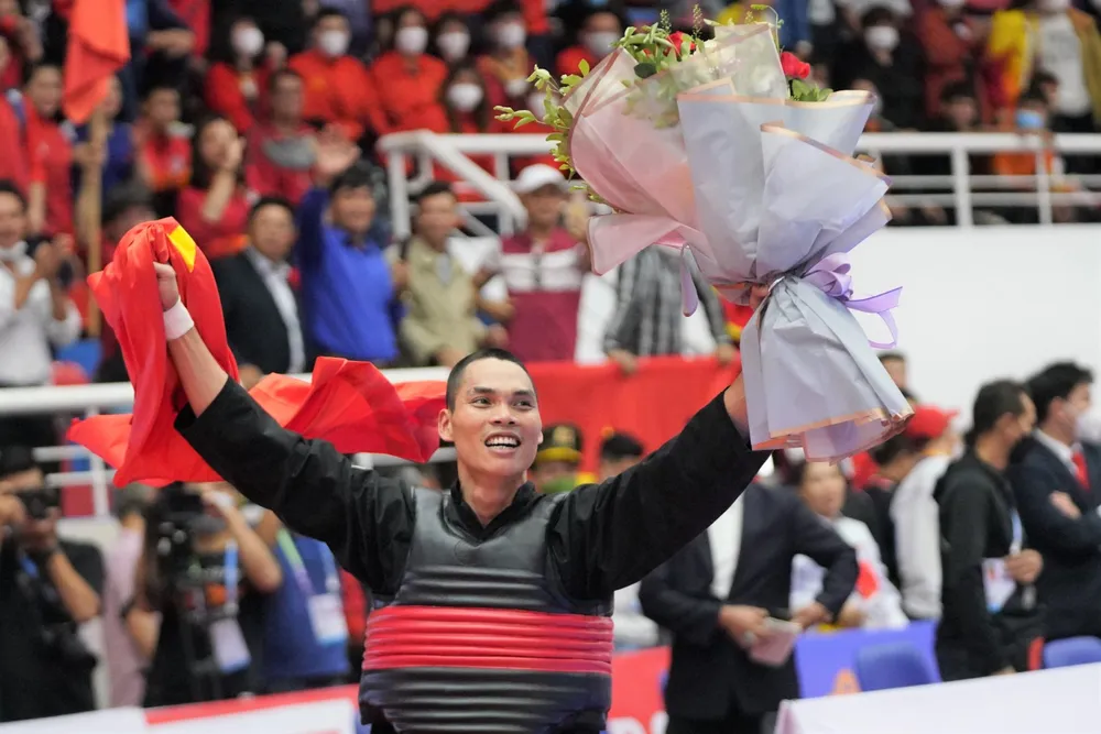 Môn Pencak Silat ngày cuối: Ronaldo Neno thua tâm phục Nguyễn Duy Tuyến ảnh 21