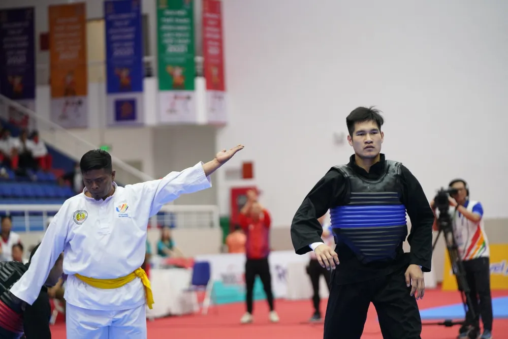 Môn Pencak Silat ngày cuối: Ronaldo Neno thua tâm phục Nguyễn Duy Tuyến ảnh 38