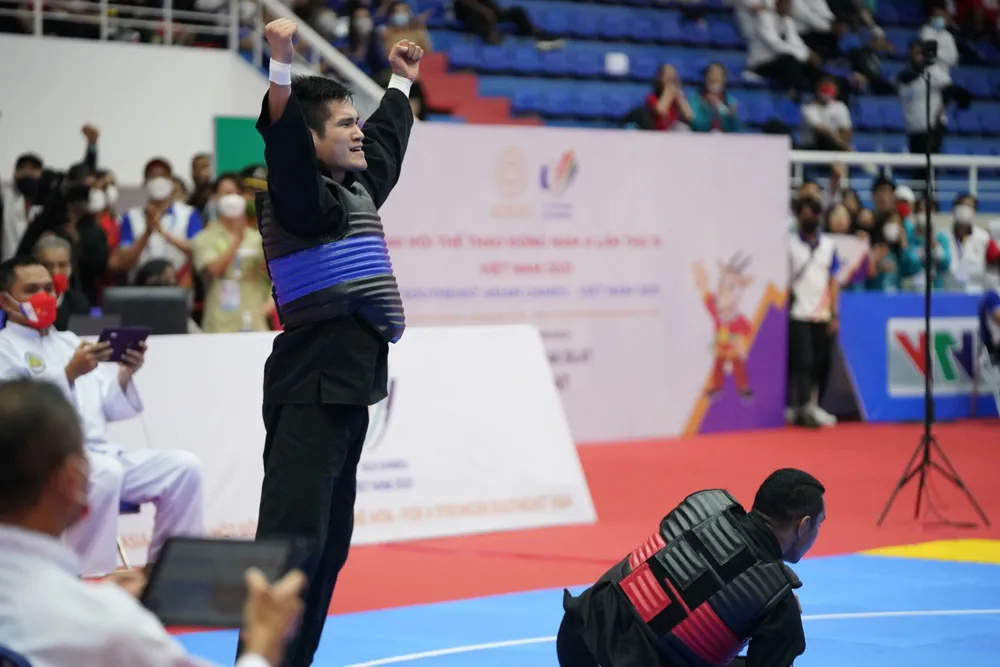 Môn Pencak Silat ngày cuối: Ronaldo Neno thua tâm phục Nguyễn Duy Tuyến ảnh 37