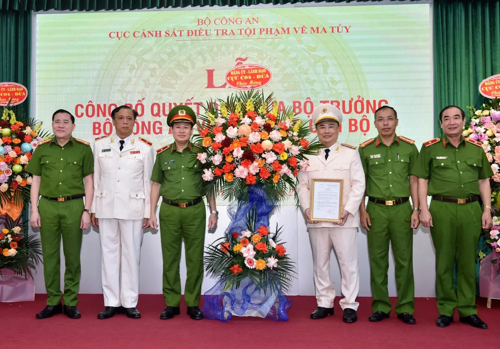 Cục Cảnh sát điều tra tội phạm về ma túy có thêm lãnh đạo mới ảnh 1