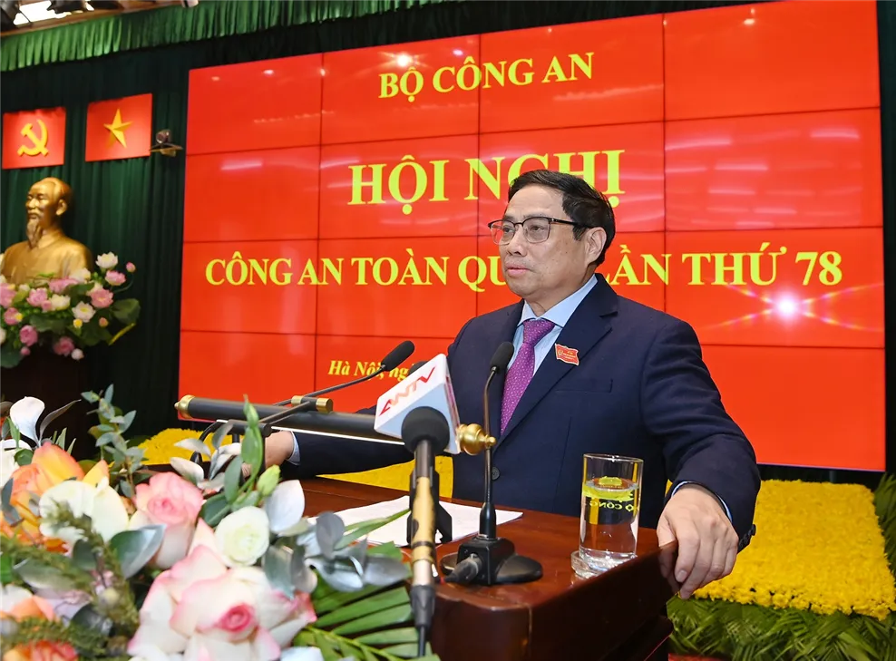 Thủ tướng Phạm Minh Chính phát biểu chỉ đạo tại hội nghị