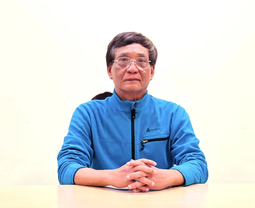 Bị can Hoàng Ngọc Giao tại cơ quan điều tra Bị can Hoàng Ngọc Giao tại cơ quan điều tra