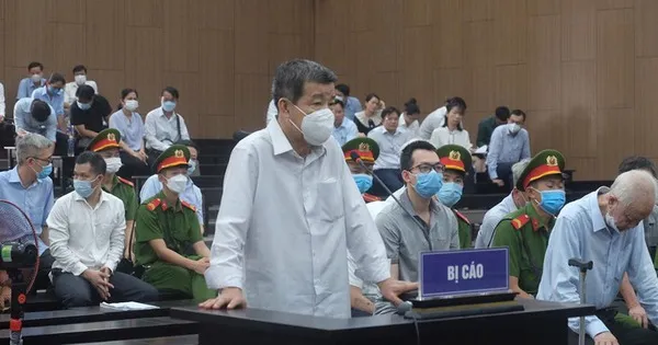 Cựu Chủ tịch UBND tỉnh Bình Dương Trần Thanh Liêm tại phiên tòa sơ thẩm