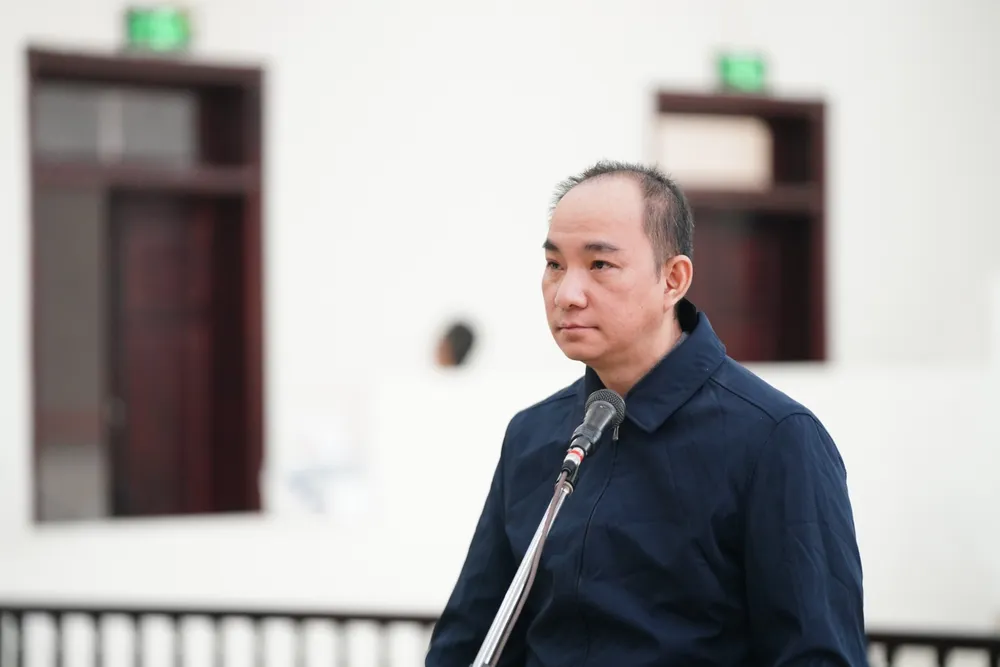 Bị cáo Trần Nguyên Vũ. Ảnh: ĐỖ TRUNG