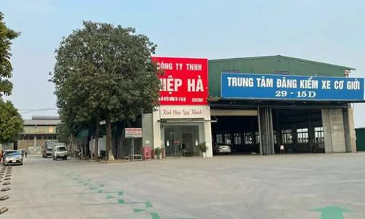 Trung tâm Đăng kiểm xe cơ giới 29-15D có vi phạm