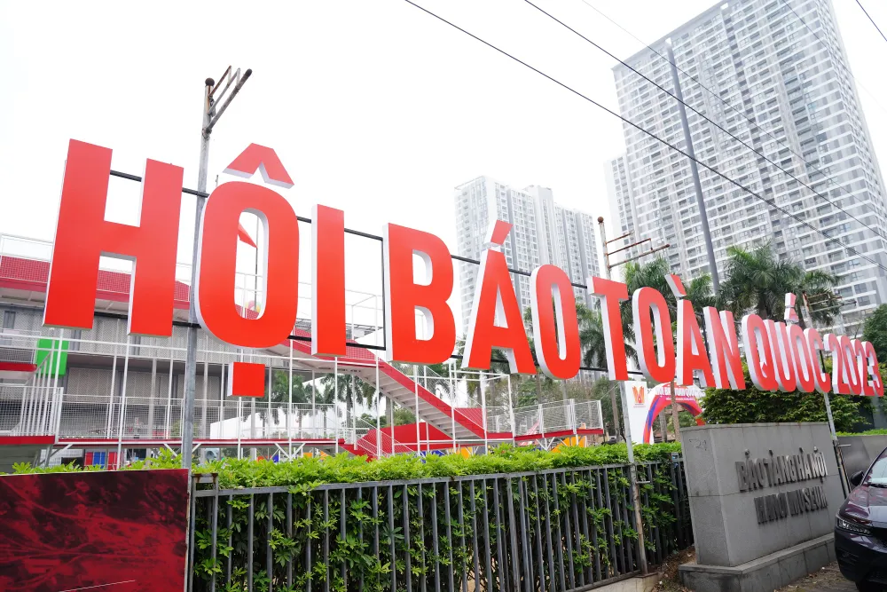 Hội Báo toàn quốc diễn ra từ ngày 17 đến 19-3. Ảnh: ĐỖ TRUNG Hội Báo toàn quốc diễn ra từ ngày 17 đến 19-3. Ảnh: ĐỖ TRUNG