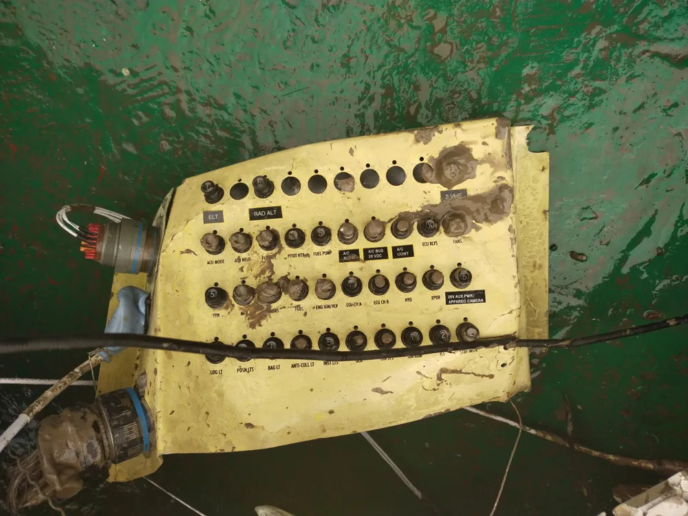 Phần điều khiển chiếc trực thăng